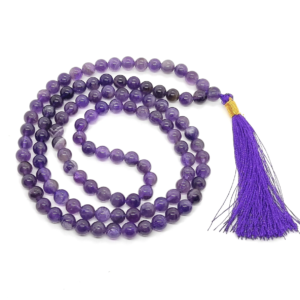 Energized Amethyst Japa Mala